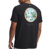 Under Armour T-shirt a Maniche Corte con Girocollo e Stampa Curry Uomo Top 6012970-001