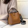 Women's Handbag, Cowhide Bucket Bag, Luxury Crossbody Shoulder Tote Bag, Practical Birthday And Mother's Day Gift for Mom