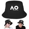 Australian Open AO Bucket Hoed Panama Bob Hoeden Outdoor Mode Herfst Voor Zomer Strand Vissen Unisex FisherUnisex Petten