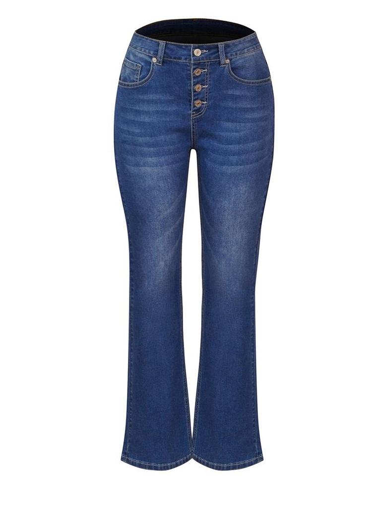 Women's Stretch Slim Fit Flare Jeans