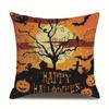 Halloween Linen Pillow Cover Printed Pillow Supply Cushion Cover