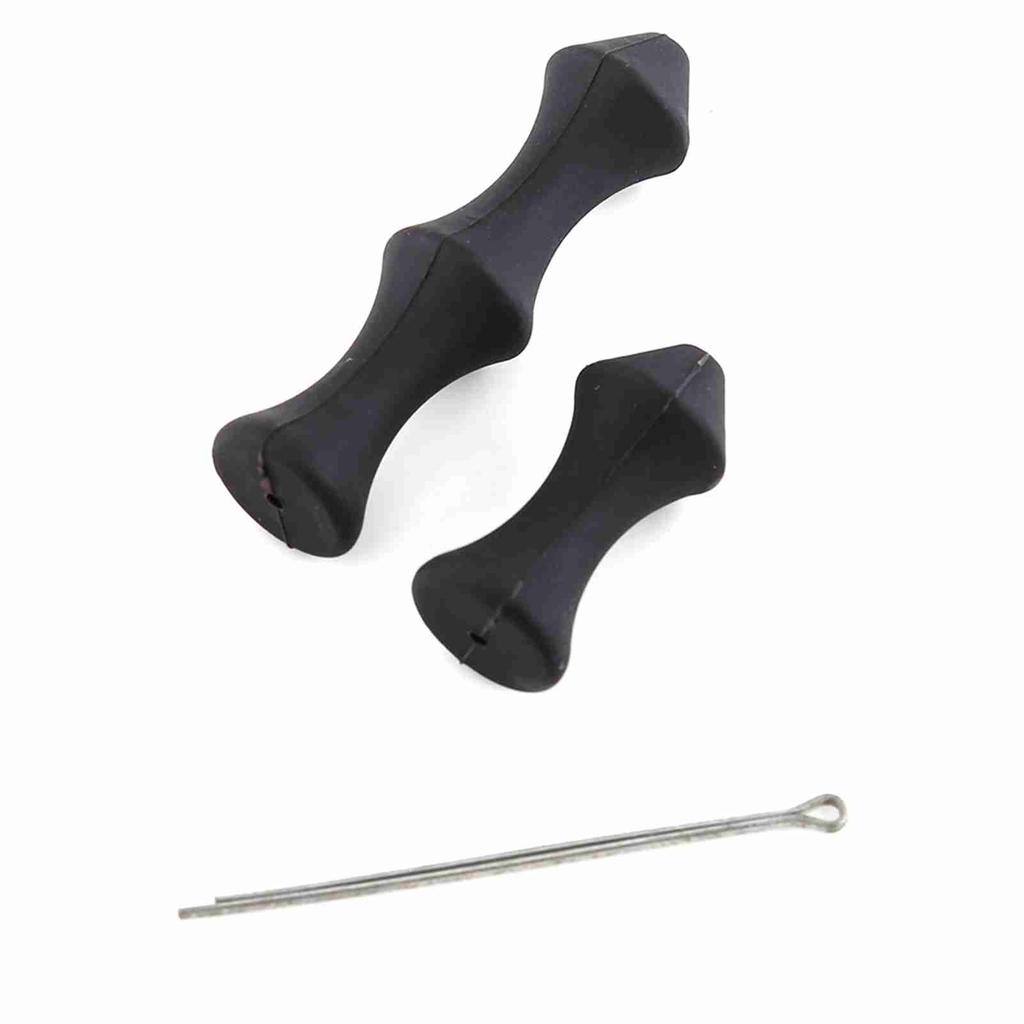 Useful Outdoor Shooting Accessory  or Gear Archery Bow String Silicone(black)