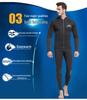 5MM Sharkbat Wetsuit: Unisex Fleece-Lined, Cut & Puncture-Resistant, Compression Deep Diving Two-Piece Surf Suit