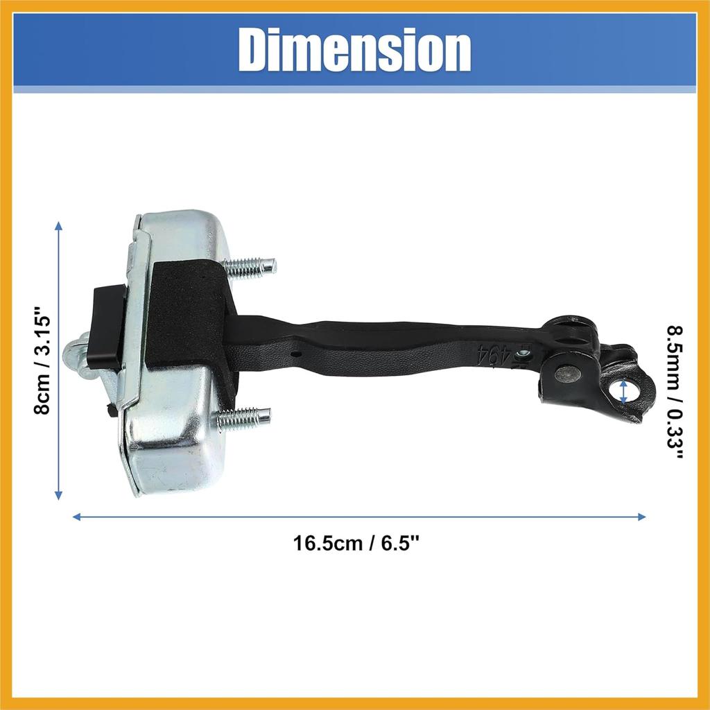 Front Door Check Stop Strap Door Check Assembly 68620-35020 for Toyota FJ Cruiser 07-14 for Toyota 4Runner 03-09 LH Driver Side Door Check Strap