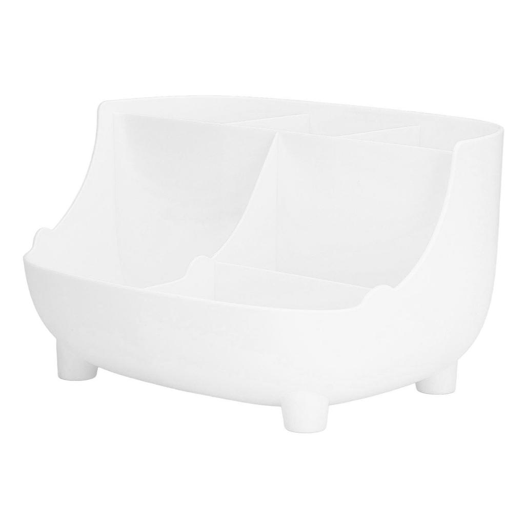 Desktop Storage Box Multifunction Lightweight Convenient Storage Anti Slip Wear Resistance Plastic