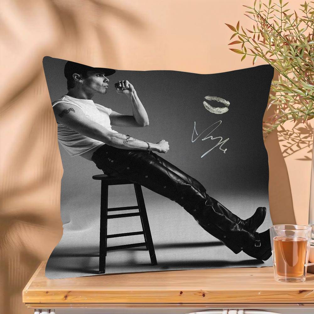 Popular Music Singer YYungblud Maple Design Cushion Cover Happy Autumn Harvest decor Holiday Decorati Pillow Cover