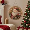 Weihnachtsgeschenk für die Familie Christmas Faux Pearl Art Kit, DIY Strassstein Edelstein Malerei Bastelset, Nikolaus Baum Wohnzimmer Dekorationen Socke Elch Muster