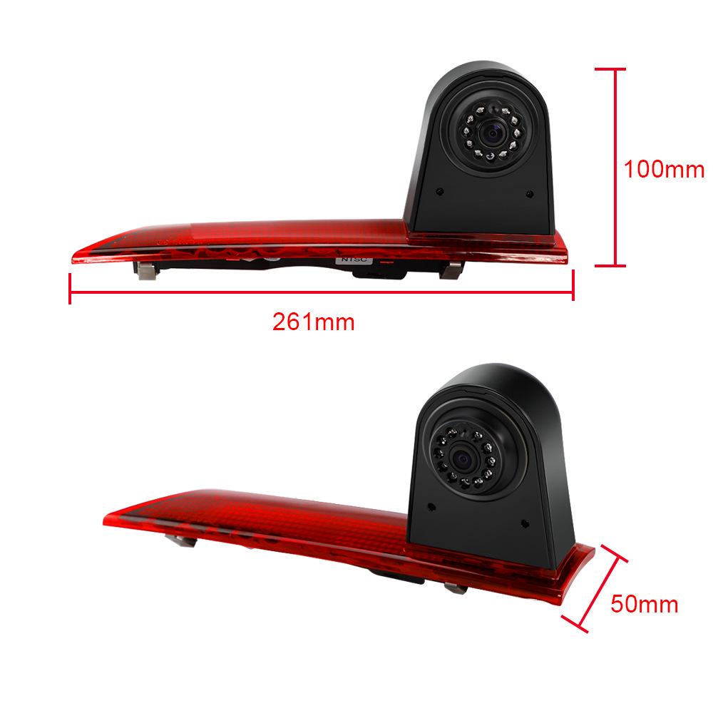 

High-Mounted Brake Light Rear Camera for 2012-2015 Ford Transit Double Door Metal, Plastic