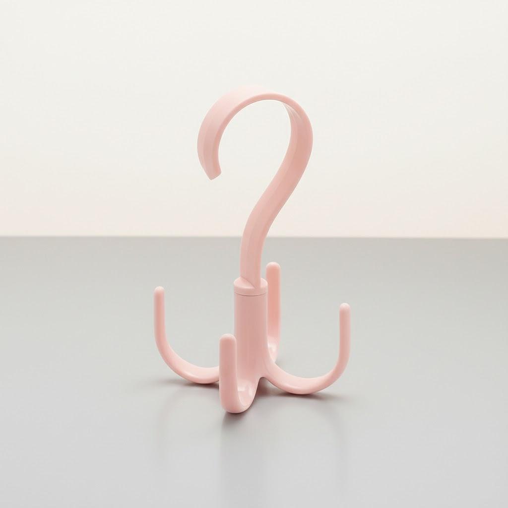 

Поворотный Многоцелевой Подвесной Крючок-Вешалка Пластиковый Организатор для Одежды, Галстуков, Шарфов Домашнее Хранение Стеллажи для Обуви Вешалка для Одежды розовый