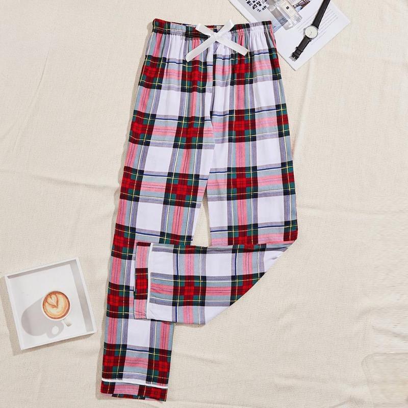 Casual Sleeping Pants Women's Spring and Autumn Thin Christmas Home Pants Long Pants