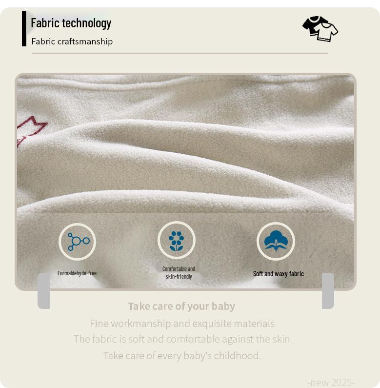 2025 Kinder Koreanisches Fleece Sweatshirt - Trendiger, hautfreundlicher & bequemer Herbststil für Mädchen & Jungen