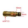 1 Pcs Pressure Washer Quick Connector Adaptor Durable Easy To Install Washing Machine Tube Joint for Washing Machine Accessories