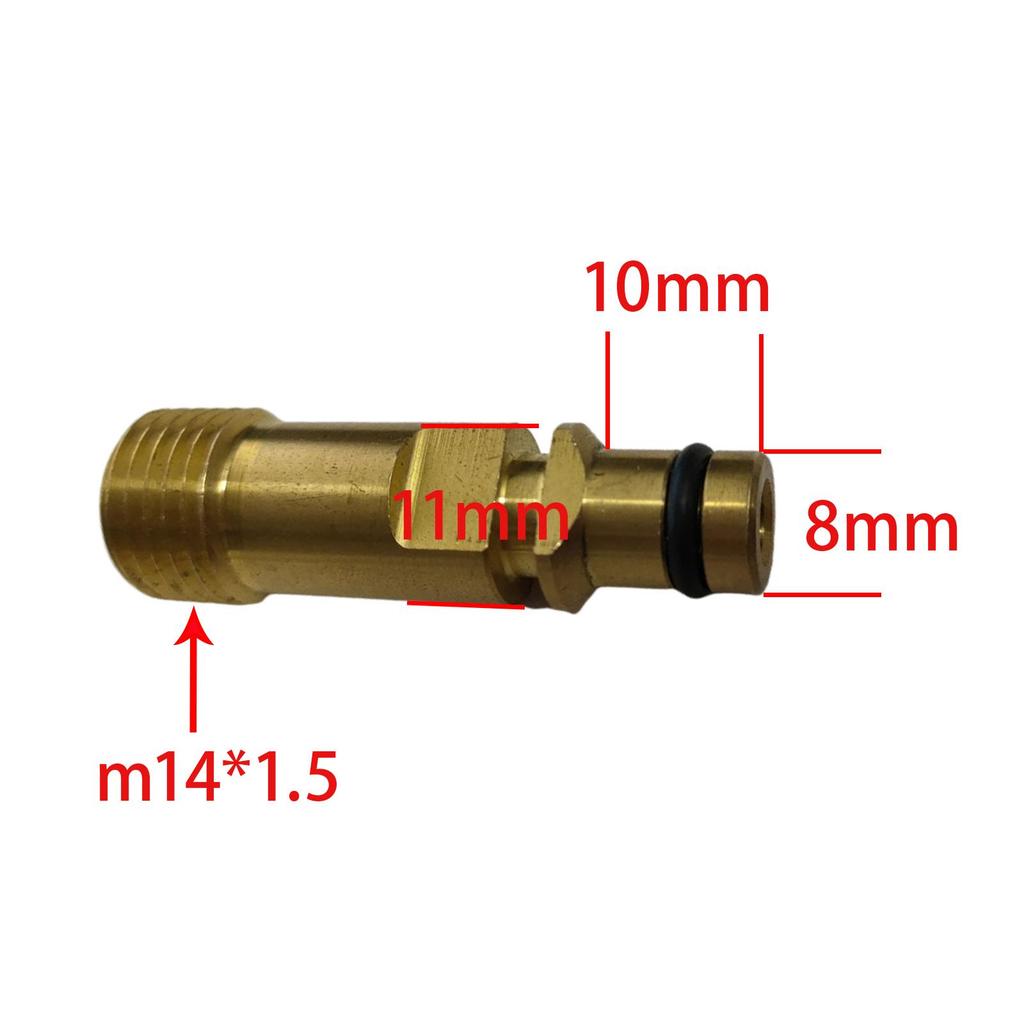 1 Pcs Pressure Washer Quick Connector Adaptor Durable Easy To Install Washing Machine Tube Joint for Washing Machine Accessories
