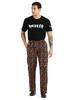 Burger Print Chef Pants 100% Cotton, Unisex BBQ Theme Kitchen Trousers, Grilling Cook Uniform, Funny Culinary Gift for Him Her, Baker Pants