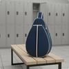 Racket Bag with Shoulder Strap | TeardropShaped, Crossbody, for Training Black