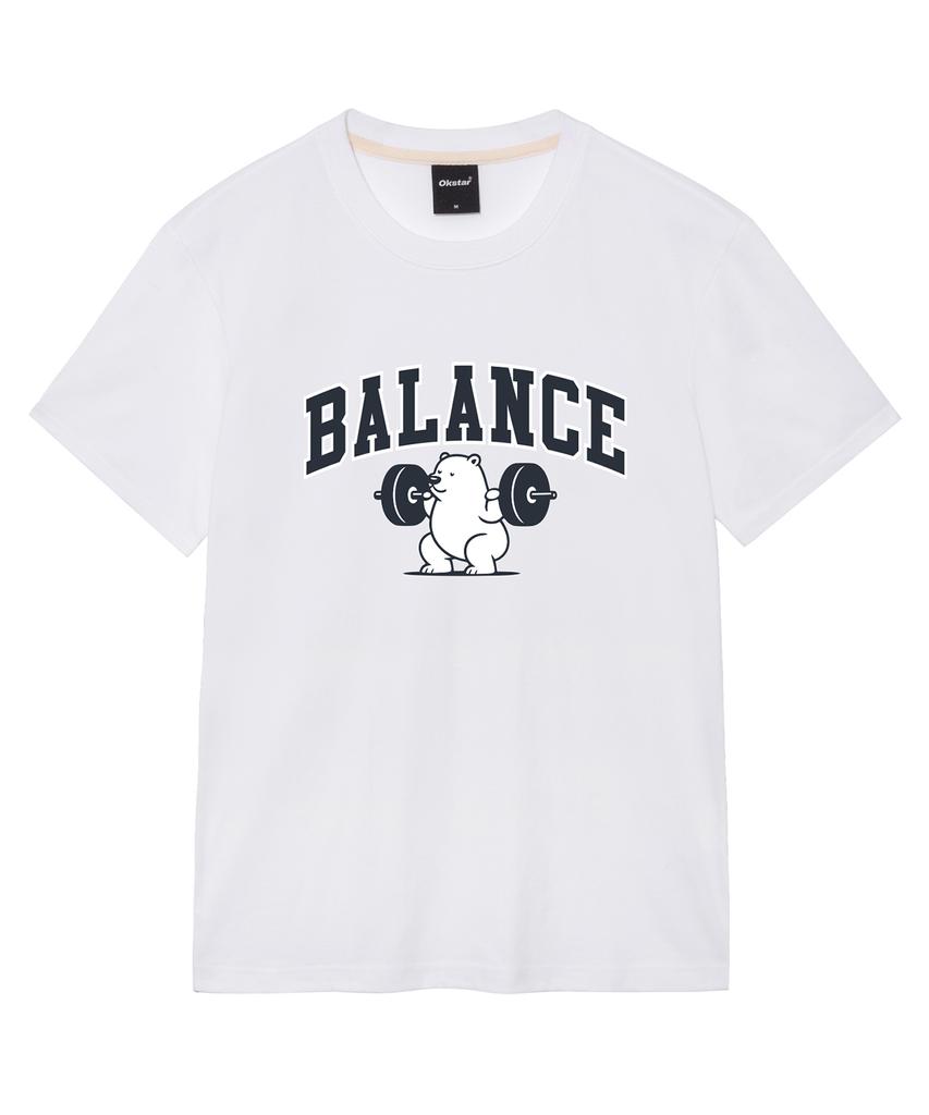 OKSTAR Balance Bear Short Sleeve Tee (Type B)