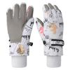 Winter Ski Gloves: Warm, Fleece-Lined, Windproof & Waterproof for Kids, Women, and Men - Perfect for Cycling