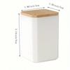 1pc Toothpick Holder Container for Home and Living Room Use, Portable Toothpick Box, Toothpick Jar with Storage, Home Decor