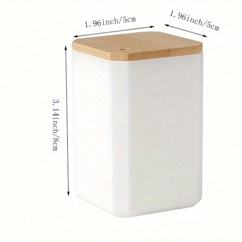 1pc Toothpick Holder Container for Home and Living Room Use, Portable Toothpick Box, Toothpick Jar with Storage, Home Decor