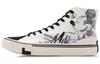 Disney X Slip Resistant Abrasion Resistant Balance High Top Canvas Shoes Women's Black Beige White AGCQ324-1