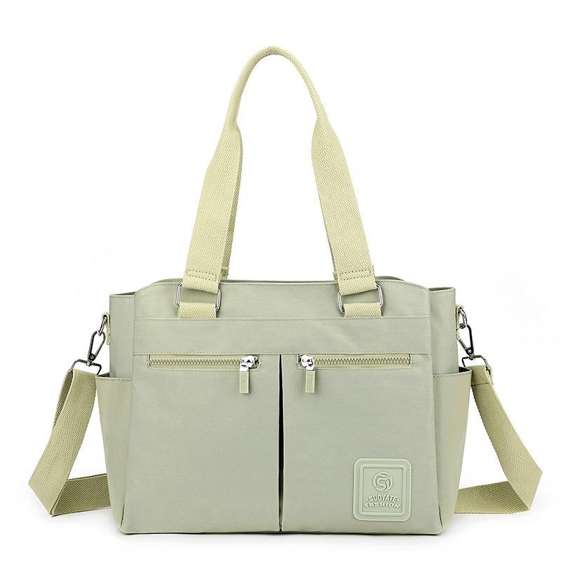 Women's Bag Large Capacity Casual Women's Handbag Simple Nylon Women's Shoulder Bag Tote Mother Bag