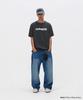 MAHAGRID Basic Logo Tee Charcoal(Mg2Cmmt502A)
