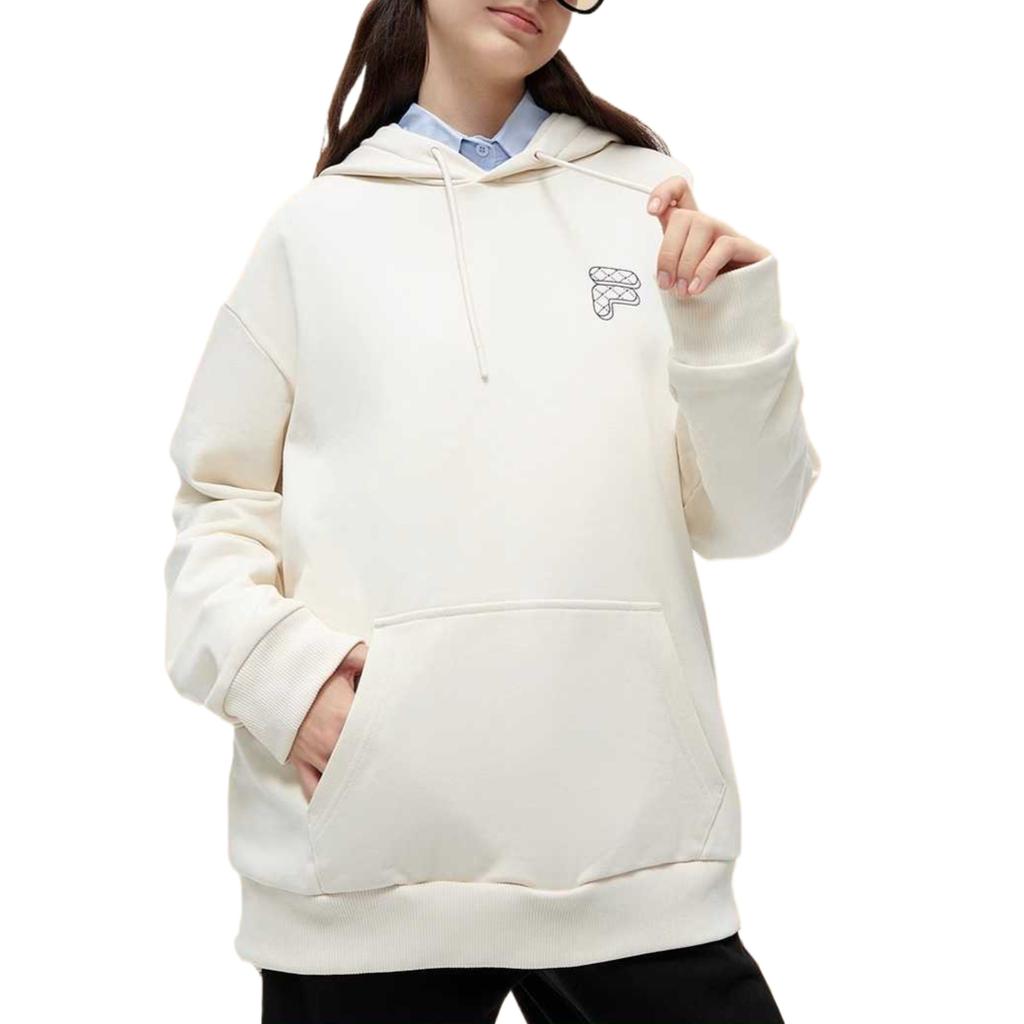 FILA FUSION Sweatshirt Unisex Wheat Cream T11U413207A-BG