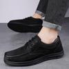 Men's shoes outdoor tooling shoes handmade casual shoes spring and autumn low-top leather matte cowhide leather shoes lace-up shoes