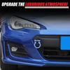 For Toyota 86 for Subaru BRZ 2012-2020 Aluminum Alloy Red Car Forward Trailer Hook Tow Ring Bumper Tow Hook Trim Car Accessories