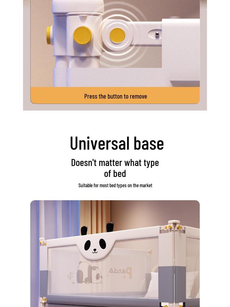 Baby Bedside Safety Guardrail