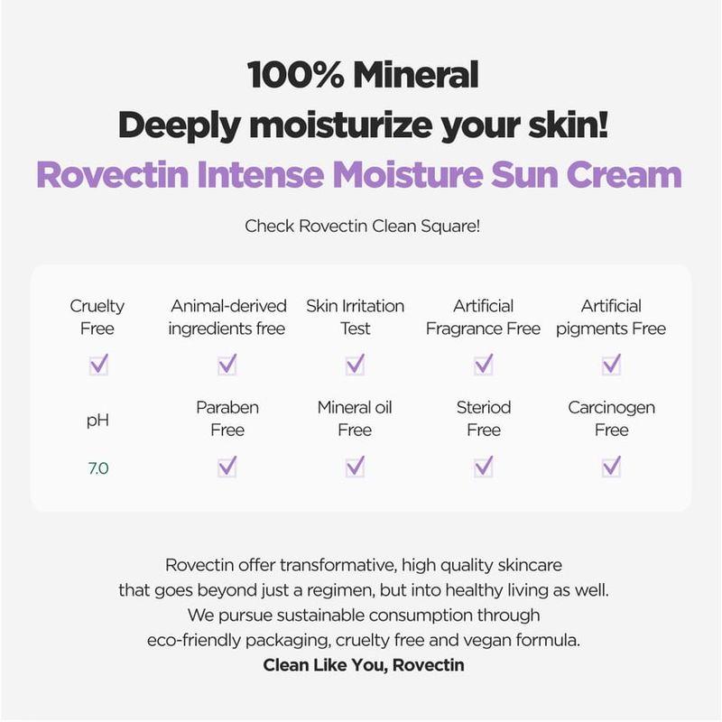 ROVECTIN - Intense Nourishing Moisture Sun Cream