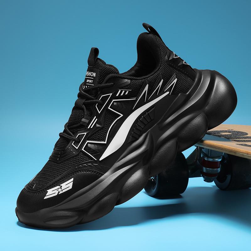 Mens Running Shoes Luxuxy Outdoor Jogging Shoes for Male Footwear Training Light Casual Sneakers Skateboard Shoes Chunky Sports Shoes