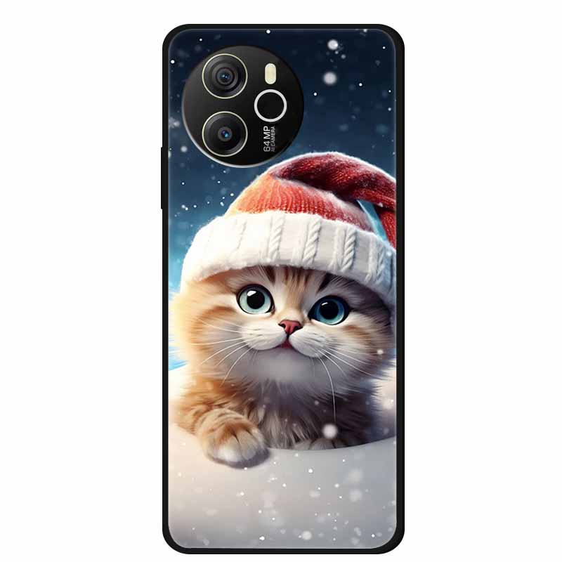 For Blackview Shark 8 Case Shark8 Black Silicone Soft Back Cover Case For Blackview Shark 8 Phone Case Cover Protective Shell