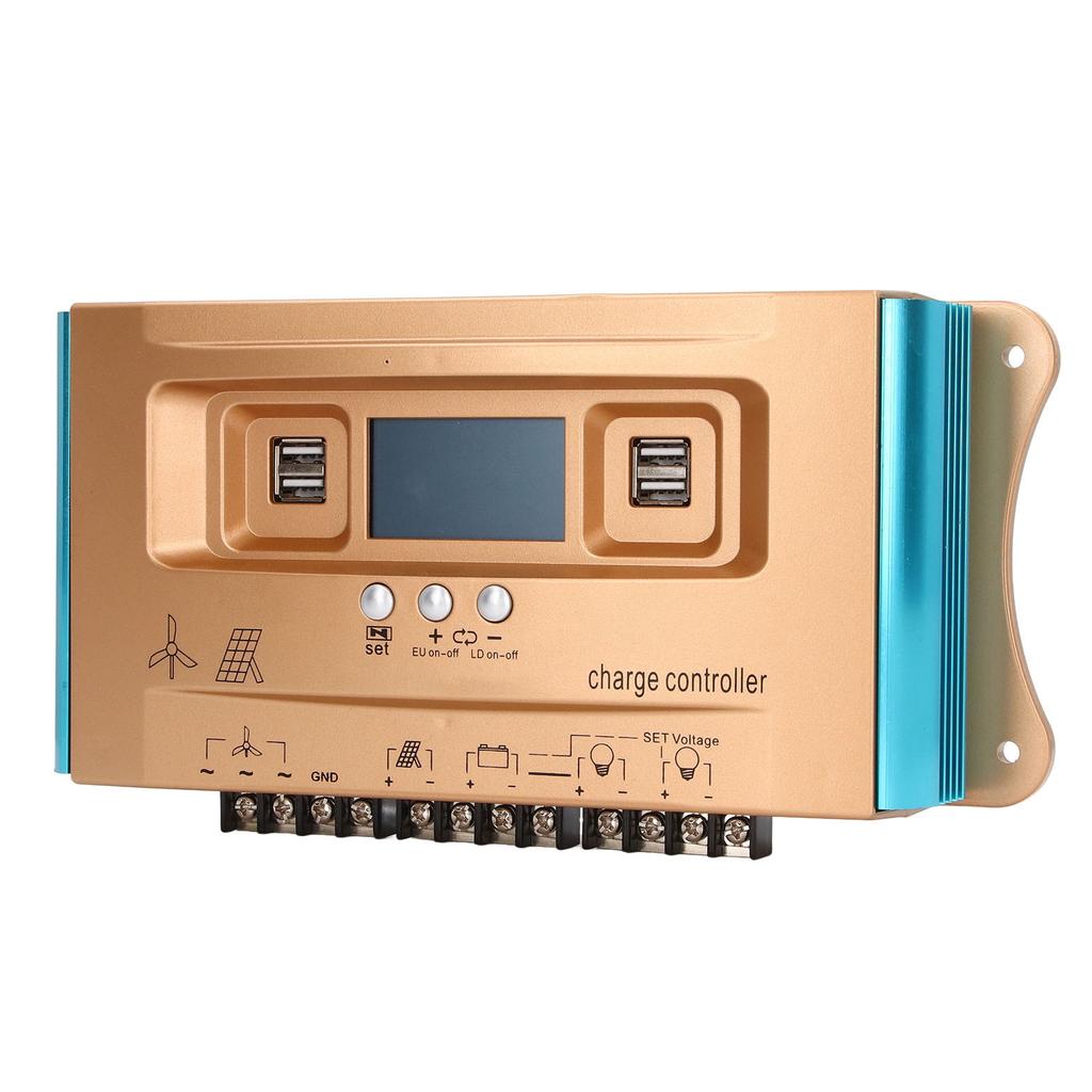 Solar Charge Controller MPPT Overcharge Protection Solar Charge Regulator for RV 12V 24V 36V 48V 60V 60A 780W