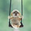 Bulldog Car Pendant Swing Dog Car Hanging Creative Auto Interior Accessories  Automobile