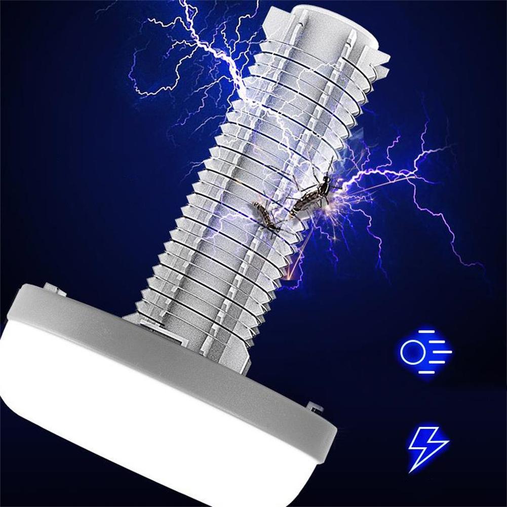 Portable Electric Shock Mosquito  Killer With Bluetooth-compatible Audio Usb Rechargeable Mosquito Light Lamp