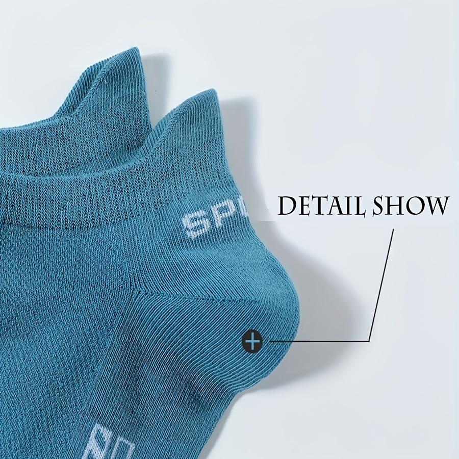10 Pairs Of Unisex Cotton Blend Anti Odor & Sweat Absorption Extra Low Cut Socks, Comfy & Breathable Sport Socks, For Outdoor Wearing