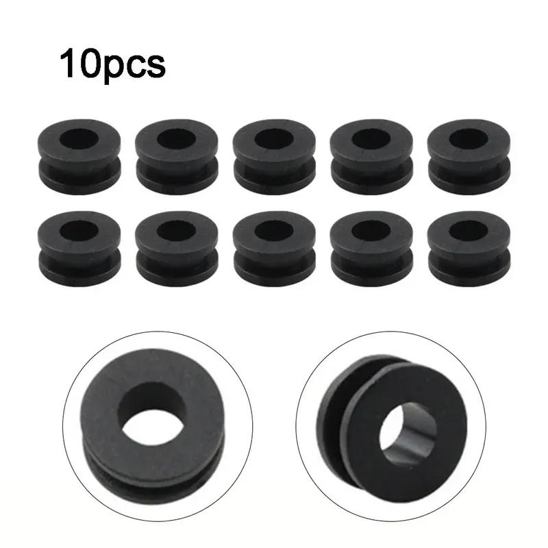 10Pcs M6 Motorcycle Side Cover Rubber Grommets Gasket Fairings For Honda Motorcycle Equipments Parts Motorcycle Grommet