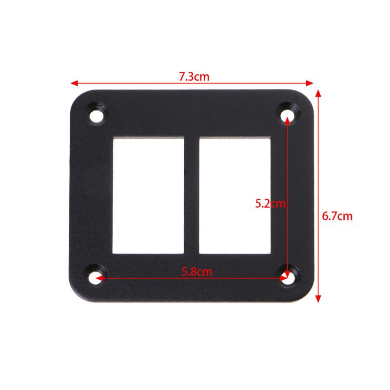 2 Hole RV Buses Boat Car Trailer Panel 2/3/4/6 Way Housing Bracket
