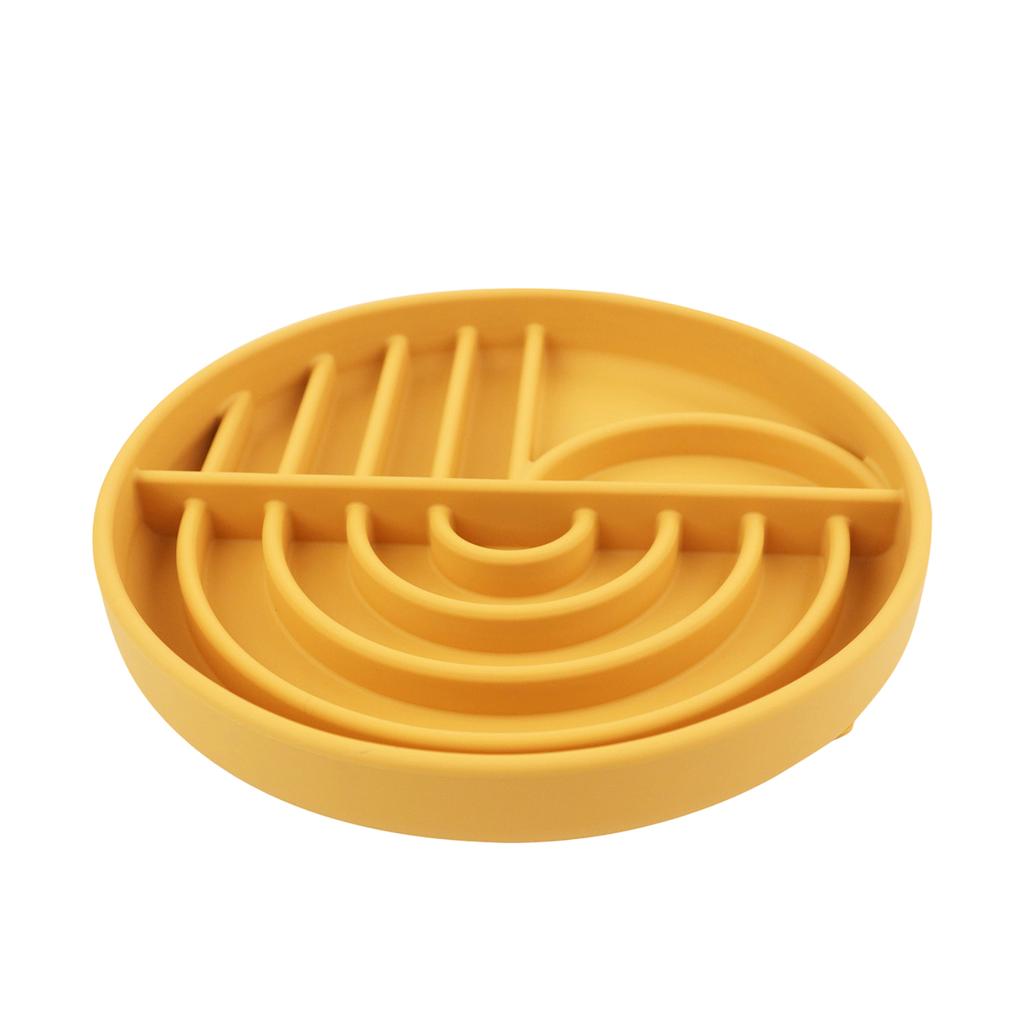 Pet General With Suction Cups Slow  Eating Bowl Feeding Pet Bowl