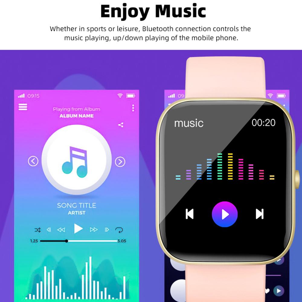C08 1.91-inch Smart Watch Bluetooth-compatible Calling Health Monitoring Music Control Sport Watch