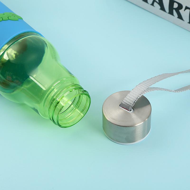 Water bottle summer sports water cup children's water cup plastic portable cup student outdoor men's and women's fitness cup
