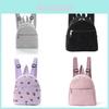 Corduroy Ladies Backpack With Zipper Closure For Daily Casual Wear