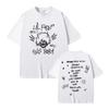 Hot Rapper Lil Peep Sus Boy Graphic T-shirts Come Over When You're Sober T Shirts Men Women Fashion Hip Hop Oversized T-shirt