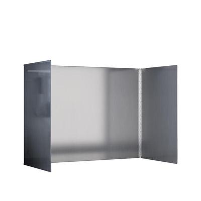 Składana osłona przeciwbryzgowa do kuchni ze stali nierdzewnej Wutuo