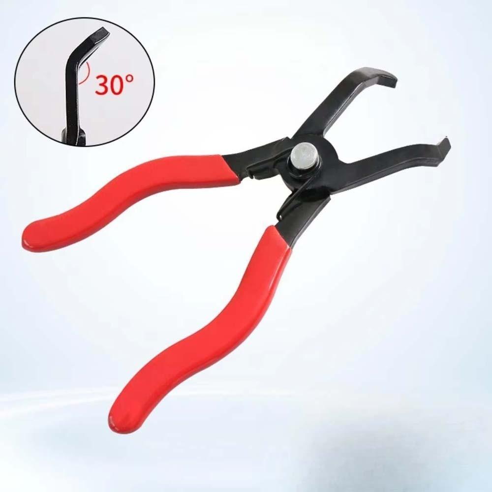 2pcs Stable Clamping 30 Degree Pliers Anti-slip High Hardness V-shaped Remover Pliers Durable Sturdy Car Light Installation Tool