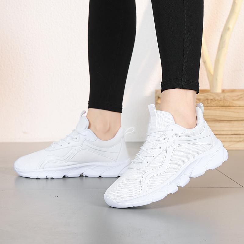 New Non-slip Running Shoes Skipping Rope Sneakers Women's Soft-soled High-elastic Mesh Casual Versatile Lightweight Running Shoes
