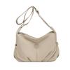 Leisure Simple Women'S Crossbody Bags Nylon Multi Pockets Waterproof Messenger Bag Solid Color Female Shoulder Bag For Outings