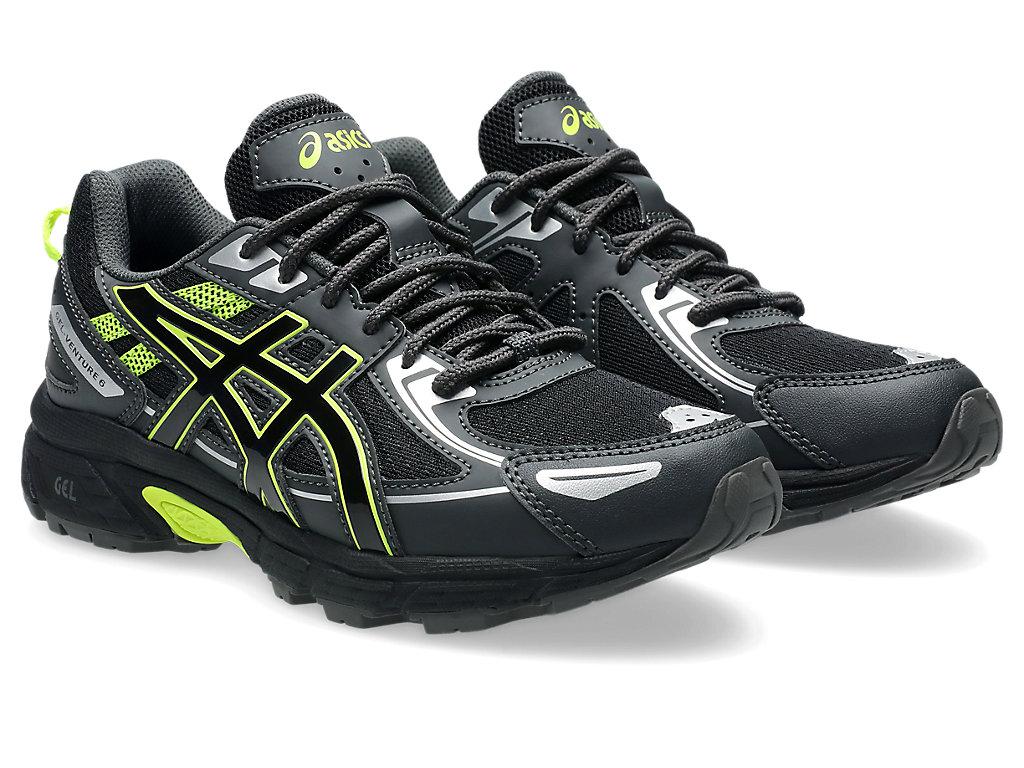 Sneakers ASICS Black/Yellow Safety Size 38 Version GS