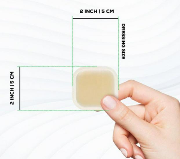 Wasserdichtes Hydrokolloid-Verbandprodukt: Ultra-dünnes Brand-, Verbrühungs- und Akne-Pflaster
